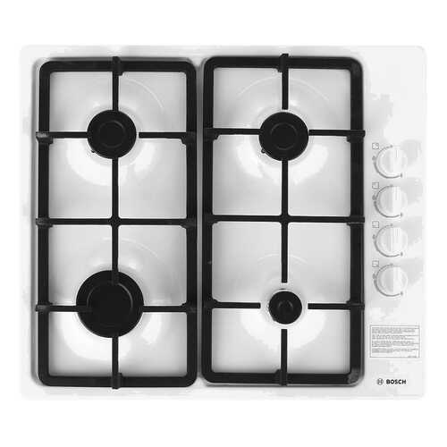 Встраиваемая варочная панель газовая Bosch PBP6C2B90 White в Юлмарт