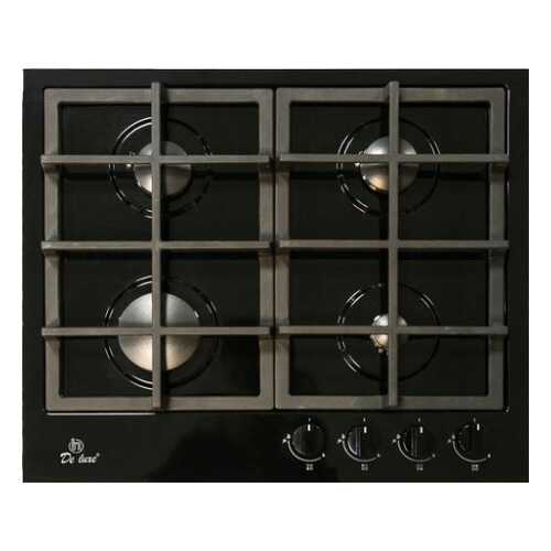 Встраиваемая варочная панель газовая DeLuxe TG4 750231F-075 Black в Юлмарт
