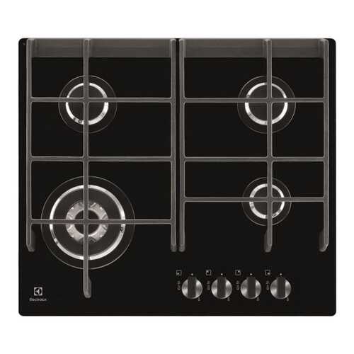 Встраиваемая варочная панель газовая Electrolux EGV96343YK Black в Юлмарт