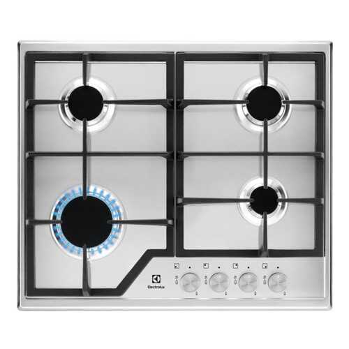 Встраиваемая варочная панель газовая Electrolux GEE263MX Silver в Юлмарт
