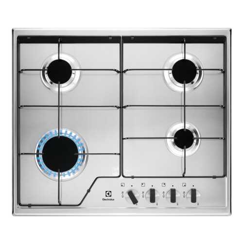 Встраиваемая варочная панель газовая Electrolux GPE262MX Silver в Юлмарт
