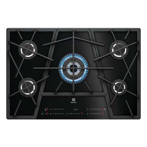 Встраиваемая варочная панель газовая Electrolux KGV7539IK Black в Юлмарт