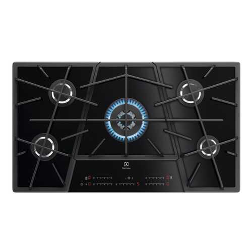 Встраиваемая варочная панель газовая Electrolux KGV9539IK Black в Юлмарт