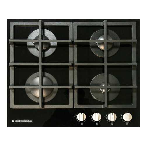 Встраиваемая варочная панель газовая Electronicsdeluxe GG4 750229F-012 Black в Юлмарт