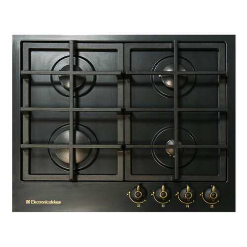 Встраиваемая варочная панель газовая Electronicsdeluxe TG4 750231 F-025 ЧР Black в Юлмарт