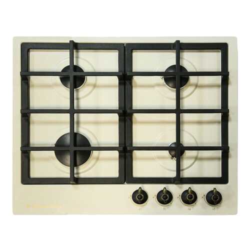 Встраиваемая варочная панель газовая Electronicsdeluxe TG4 750231F -023 Beige в Юлмарт