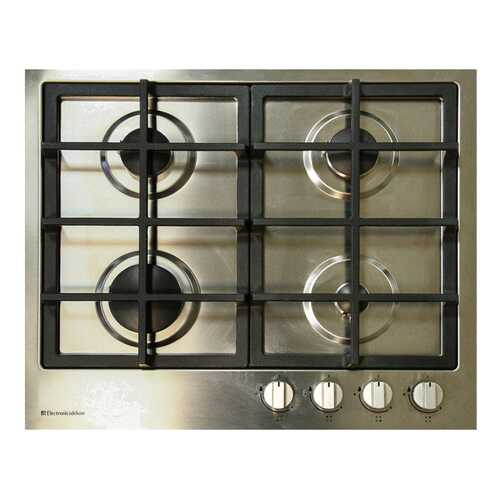 Встраиваемая варочная панель газовая Electronicsdeluxe TG4 750231F-021 Silver в Юлмарт