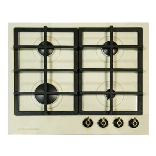 Встраиваемая варочная панель газовая Electronicsdeluxe TG4 750231F-022 Beige в Юлмарт