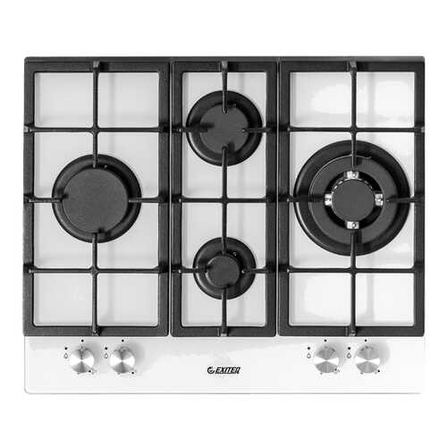 Встраиваемая варочная панель газовая Exiteq PF 640 STGW-E/A White в Юлмарт