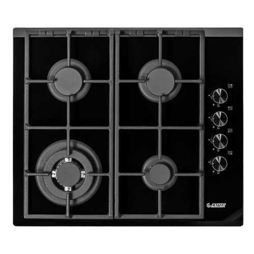 Встраиваемая варочная панель газовая Exiteq PL 640 STG-E/A Black в Юлмарт