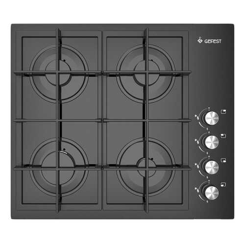Встраиваемая варочная панель газовая GEFEST СГ СВН 2230 К3 Black в Юлмарт