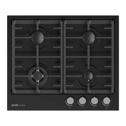 Встраиваемая варочная панель газовая Gorenje G6SY2B Black в Юлмарт
