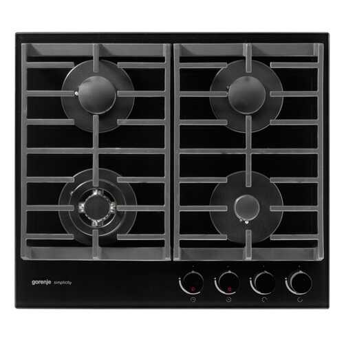 Встраиваемая варочная панель газовая Gorenje GKTG6SY2B Black в Юлмарт