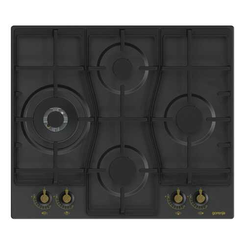 Встраиваемая варочная панель газовая Gorenje GW6D41CLB Black в Юлмарт