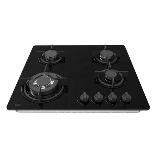 Встраиваемая варочная панель газовая Haier HHX-G 64 CWB1 Black в Юлмарт