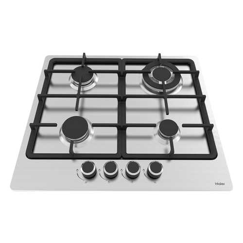 Встраиваемая варочная панель газовая Haier HHX-M64CWX Silver в Юлмарт