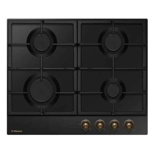 Встраиваемая варочная панель газовая Hansa BHGA630390 Black в Юлмарт