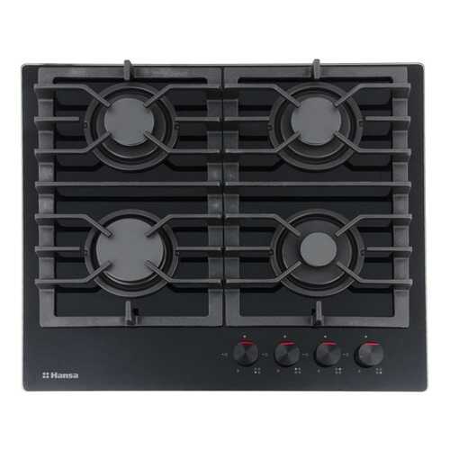Встраиваемая варочная панель газовая Hansa BHKS63038 Black в Юлмарт