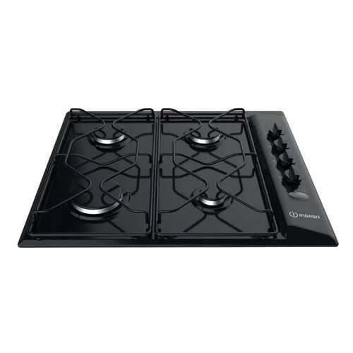 Встраиваемая варочная панель газовая Indesit PAA 642 /I(BK) Black в Юлмарт