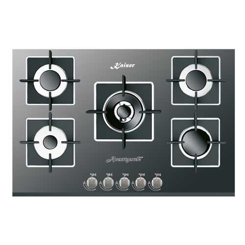 Встраиваемая варочная панель газовая Kaiser KCG 8382 Turbo Black в Юлмарт