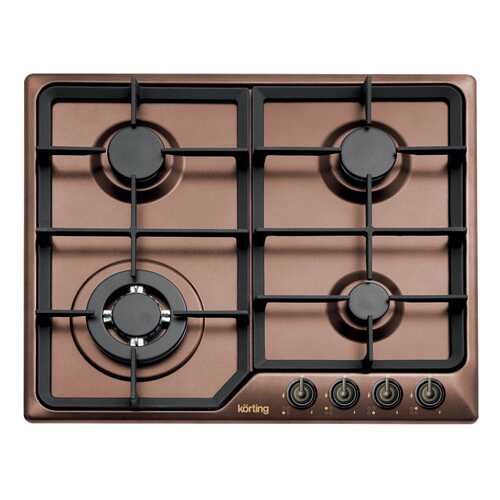 Встраиваемая варочная панель газовая Korting HG 630 CTSC Brown в Юлмарт