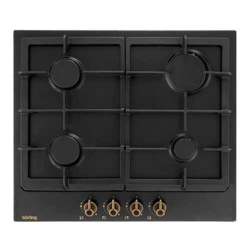Встраиваемая варочная панель газовая Korting HG 660 CRN Black в Юлмарт
