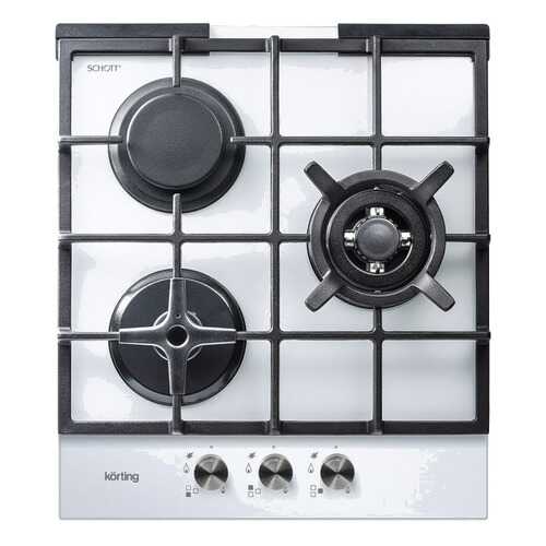 Встраиваемая варочная панель газовая Korting HGG 485 CTW White в Юлмарт