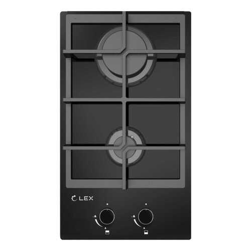 Встраиваемая варочная панель газовая LEX GVG 321 BL Black в Юлмарт