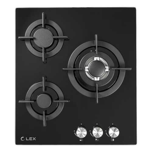 Встраиваемая варочная панель газовая LEX GVG 430 BL Black в Юлмарт