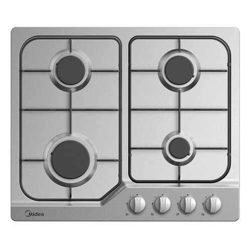 Встраиваемая варочная панель газовая Midea MG640X Silver в Юлмарт