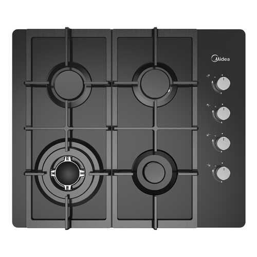 Встраиваемая варочная панель газовая Midea MG685TGB Black в Юлмарт