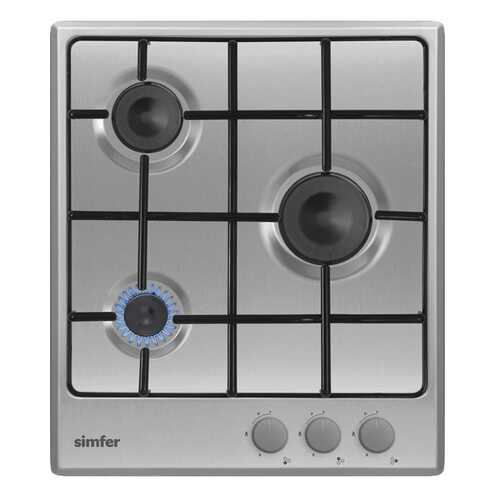 Встраиваемая варочная панель газовая Simfer H45V30M412 Silver в Юлмарт