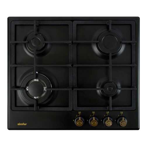 Встраиваемая варочная панель газовая Simfer H60V41L517 Black в Юлмарт