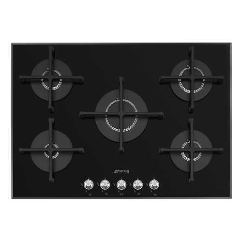 Встраиваемая варочная панель газовая Smeg PV175N2 Black в Юлмарт
