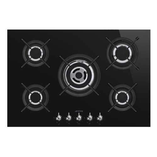Встраиваемая варочная панель газовая Smeg PV375CN Black в Юлмарт