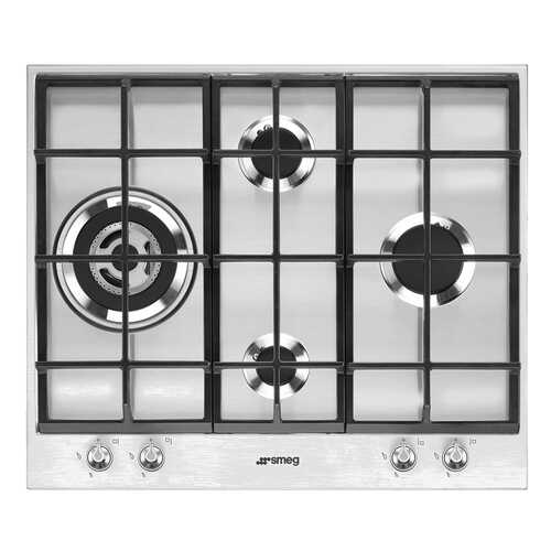 Встраиваемая варочная панель газовая Smeg PX164L Silver в Юлмарт