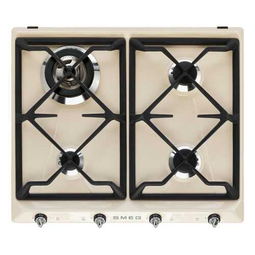 Встраиваемая варочная панель газовая Smeg SR964PGH Beige в Юлмарт