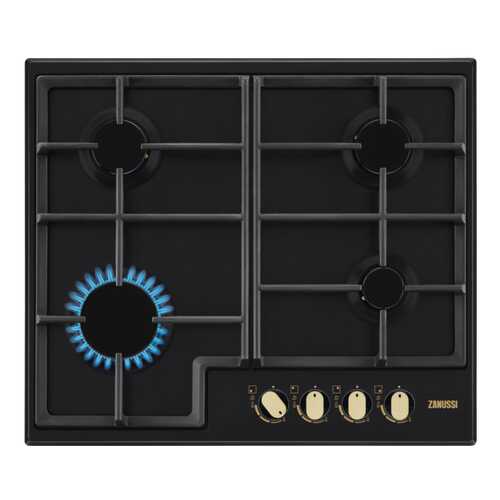 Встраиваемая варочная панель газовая Zanussi GPZ 263 SR Black в Юлмарт