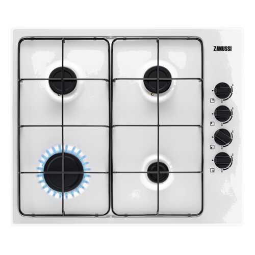 Встраиваемая варочная панель газовая Zanussi GPZ262HW White в Юлмарт