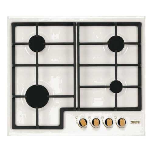 Встраиваемая варочная панель газовая Zanussi GPZ263SN White/Gold в Юлмарт