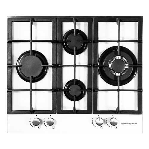 Встраиваемая варочная панель газовая Zigmund & Shtain MN 114.61 White в Юлмарт