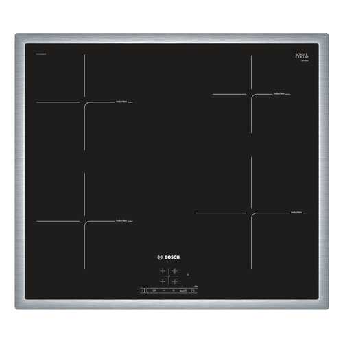 Встраиваемая варочная панель индукционная Bosch PUE645BB1E Black в Юлмарт