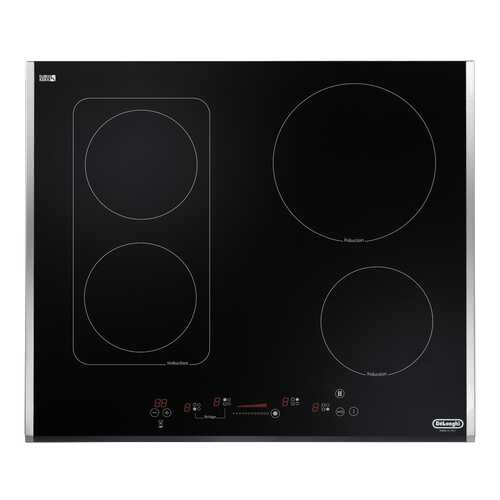 Встраиваемая варочная панель индукционная Delonghi PIND 64 Black в Юлмарт