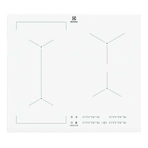 Встраиваемая варочная панель индукционная Electrolux IPE6453WF White в Юлмарт
