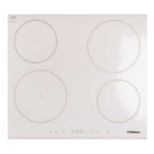 Встраиваемая варочная панель индукционная Hansa BHIW68308 White в Юлмарт