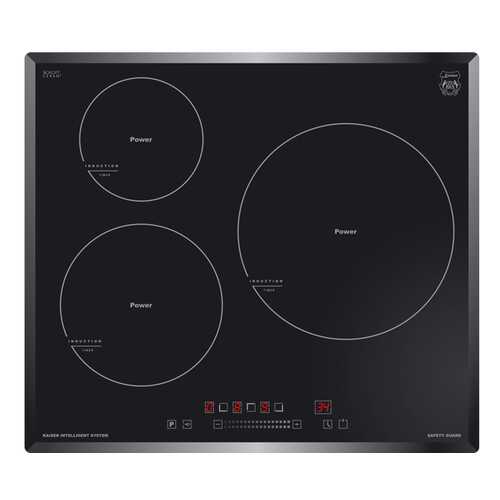 Встраиваемая варочная панель индукционная Kaiser KCT 6736 FI Black в Юлмарт