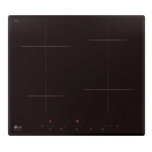 Встраиваемая варочная панель индукционная LG HU641PH Black в Юлмарт