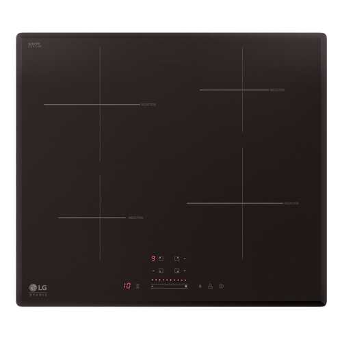 Встраиваемая варочная панель индукционная LG HU642PH Black в Юлмарт