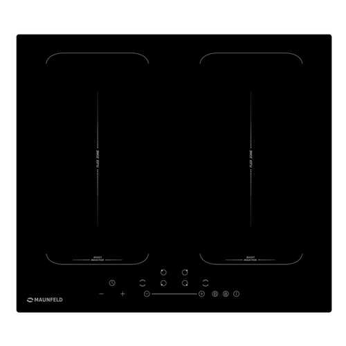 Встраиваемая варочная панель индукционная MAUNFELD EVI.594-FL2-BK Black в Юлмарт