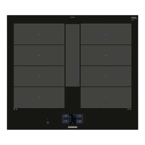 Встраиваемая варочная панель индукционная Siemens EX 675 JYW 1E Black в Юлмарт